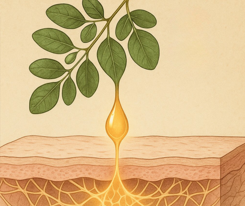 Guarding the Collagen Barrier: The Skin-Protective Power of Moringa